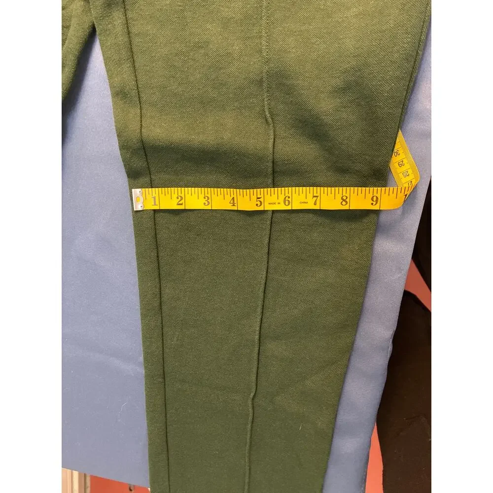 Goodfellow & Co Green Lounge Pants Sweatpants Zip Pockets Size Large